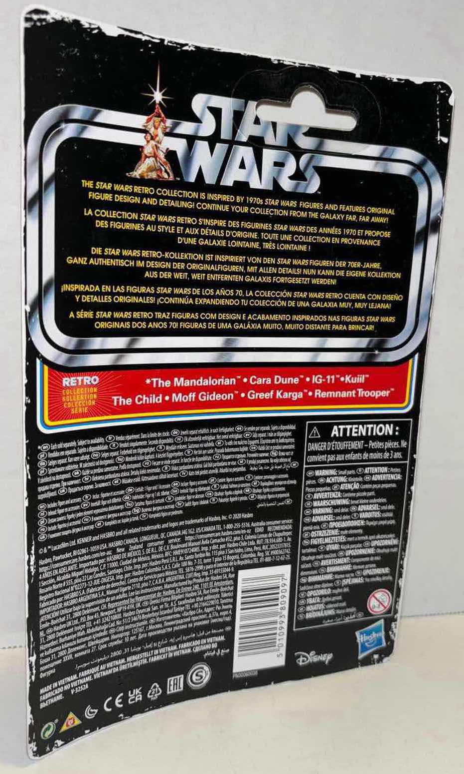 Photo 2 of NEW STAR WARS THE MANDALORIAN 3.75” THE RETRO COLLECTION ACTION FIGURE & ACCESSORIES, “IG-11” (1)