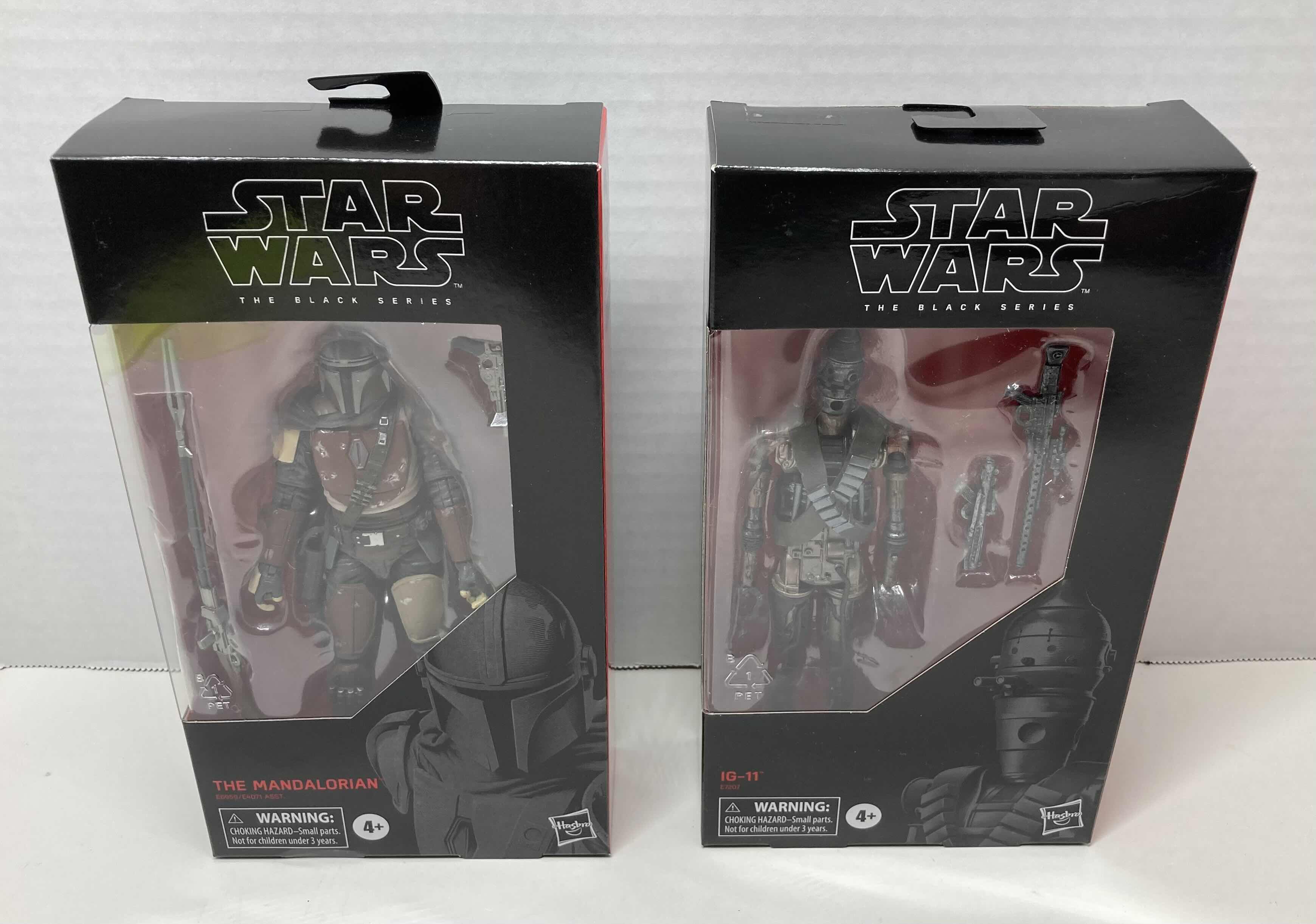 Photo 1 of NEW STAR WARS BLACK SERIES 2-PACK ACTION FIGURES, THE MANDALORIAN & IG-11