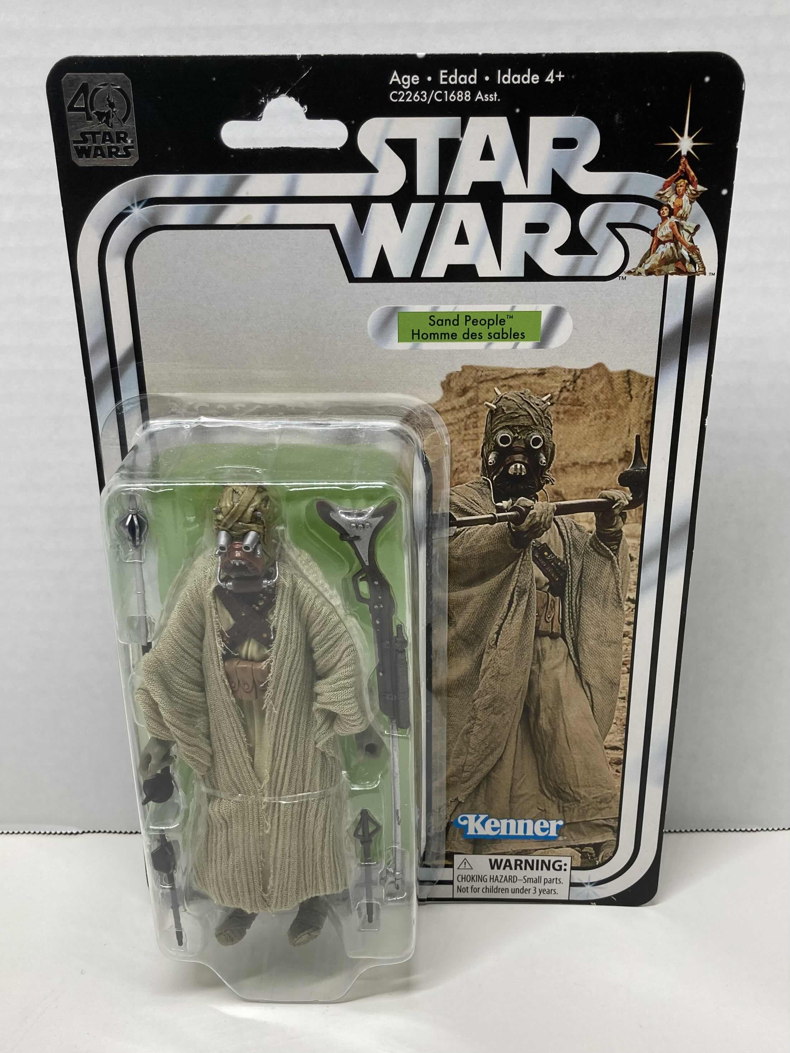Photo 1 of NEW STAR WARS 40TH ANNIVERSARY ACTION FIGURE, SAND PEOPLE