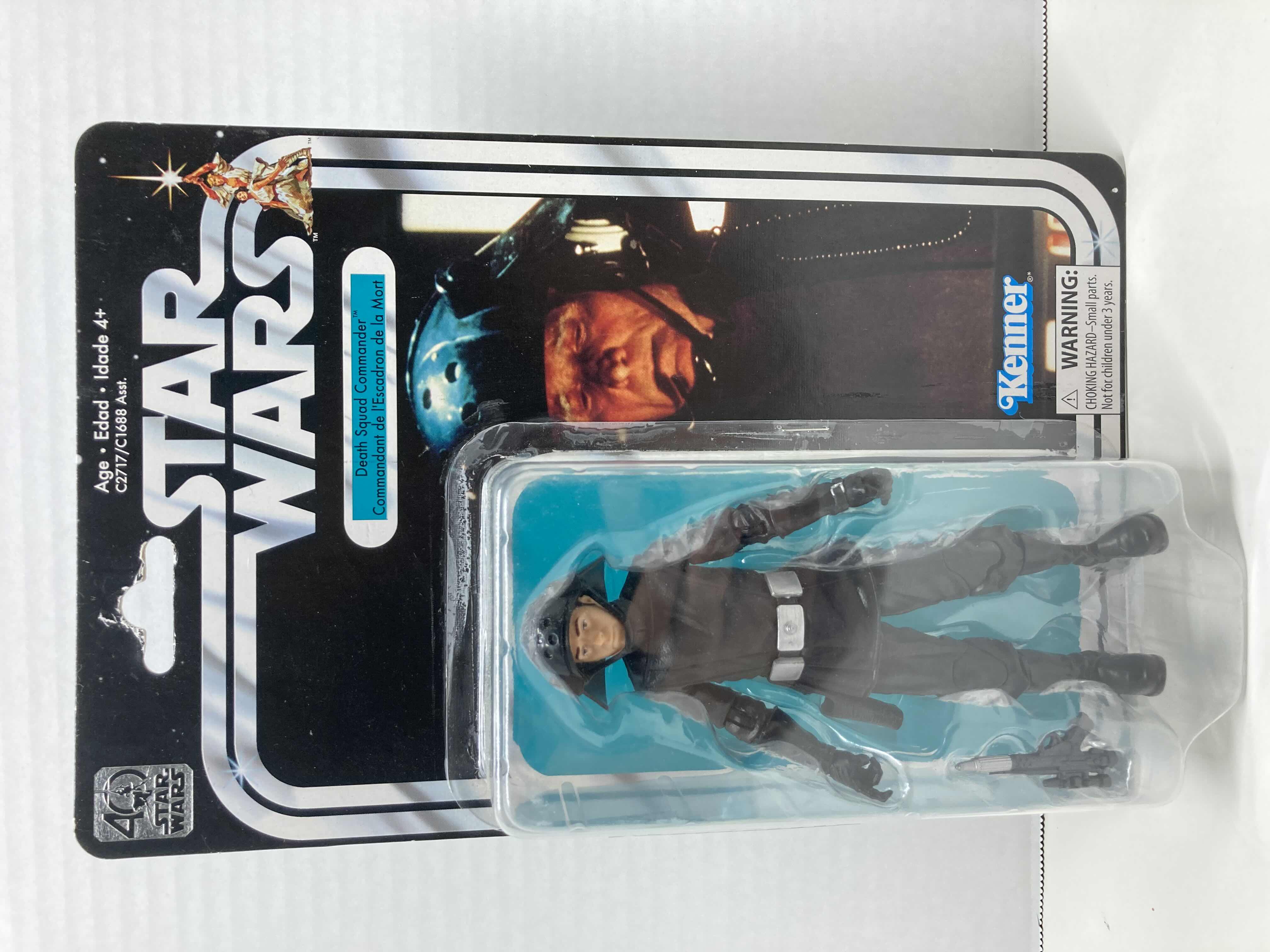 Photo 1 of NEW STAR WARS 40TH ANNIVERSARY ACTION FIGURE, DEATH SQUAD COMMANDER