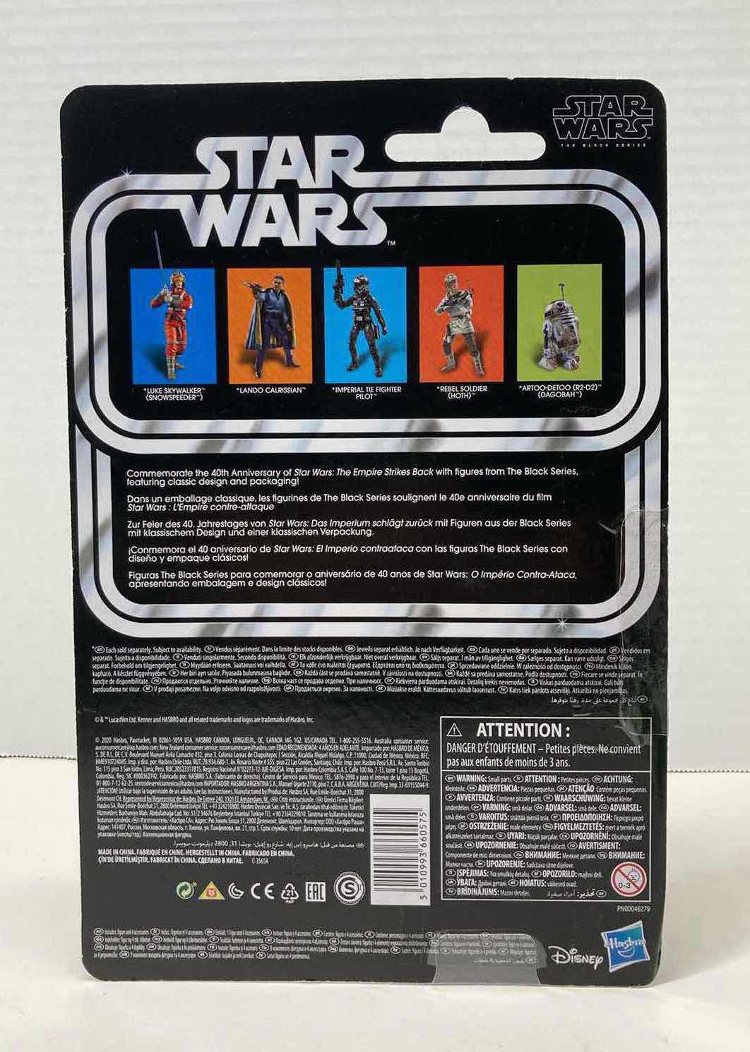 Photo 2 of NEW STAR WARS THE EMPIRE STRIKES BACK 40TH ANNIVERSARY ACTION FIGURE, REBEL SOLDIER (HOTH)