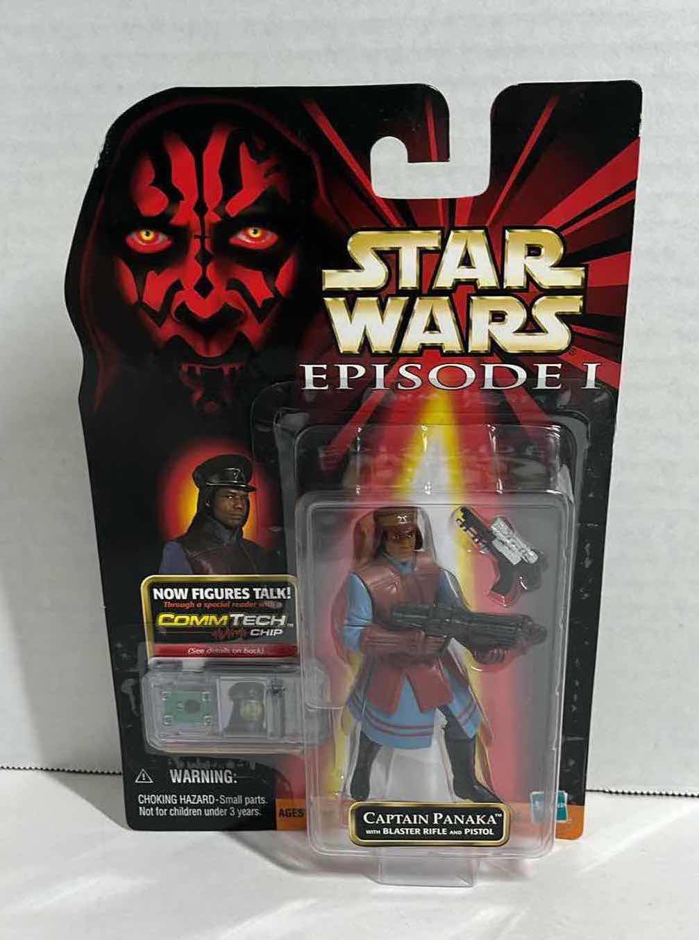 Photo 1 of NEW STAR WARS EPISODE 1 ACTION FIGURE, CAPTAIN PANAKA