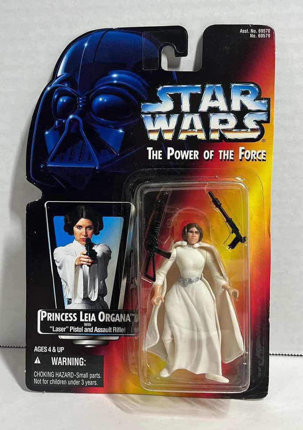 Photo 1 of NEW STAR WARS THE POWER OF THE FORCE ACTION FIGURE, PRINCESS LEIA ORGANA