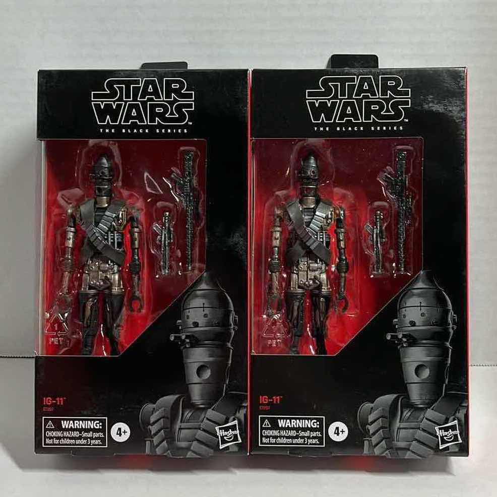 Photo 1 of NEW STAR WARS BLACK SERIES 2-PACK ACTION FIGURE, IG-11