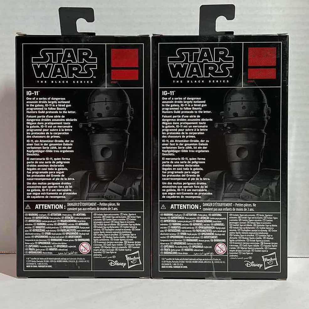Photo 2 of NEW STAR WARS BLACK SERIES 2-PACK ACTION FIGURE,  IG-11