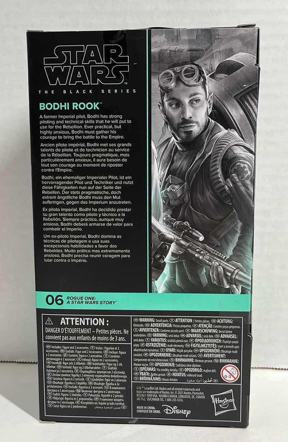 Photo 2 of NEW STAR WARS BLACK SERIES ACTION FIGURE BODHI ROOK