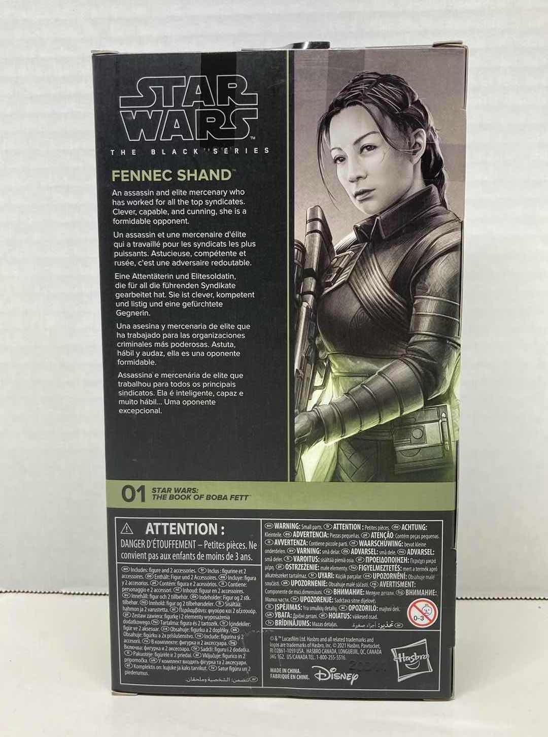 Photo 2 of NEW STAR WARS BLACK SERIES ACTION FIGURE, FENNEC SHAND