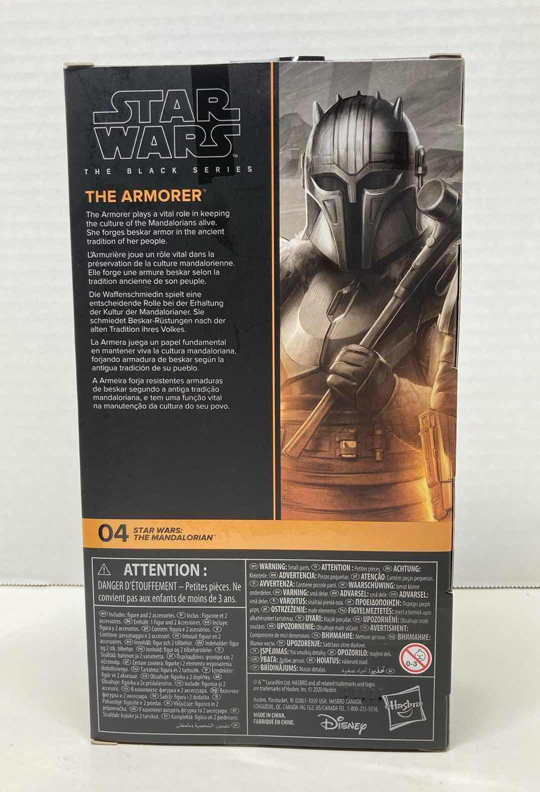 Photo 2 of NEW STAR WARS BLACK SERIES ACTION FIGURE, THE ARMORER