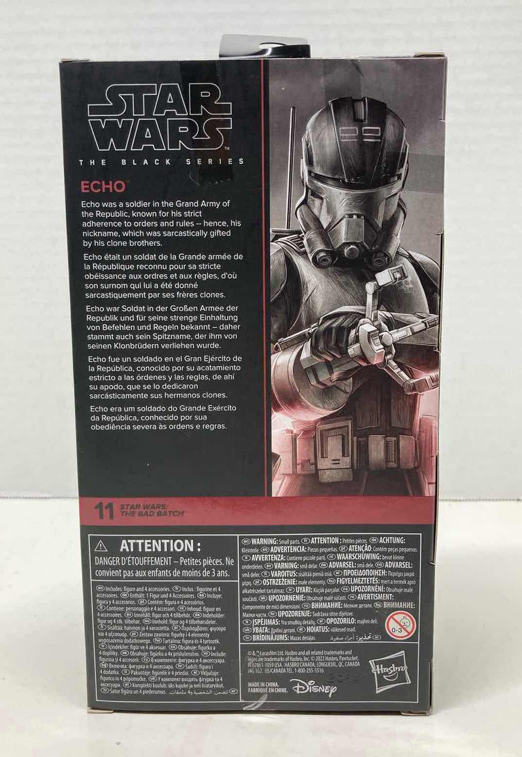 Photo 2 of NEW STAR WARS BLACK SERIES ACTION FIGURE, ECHO