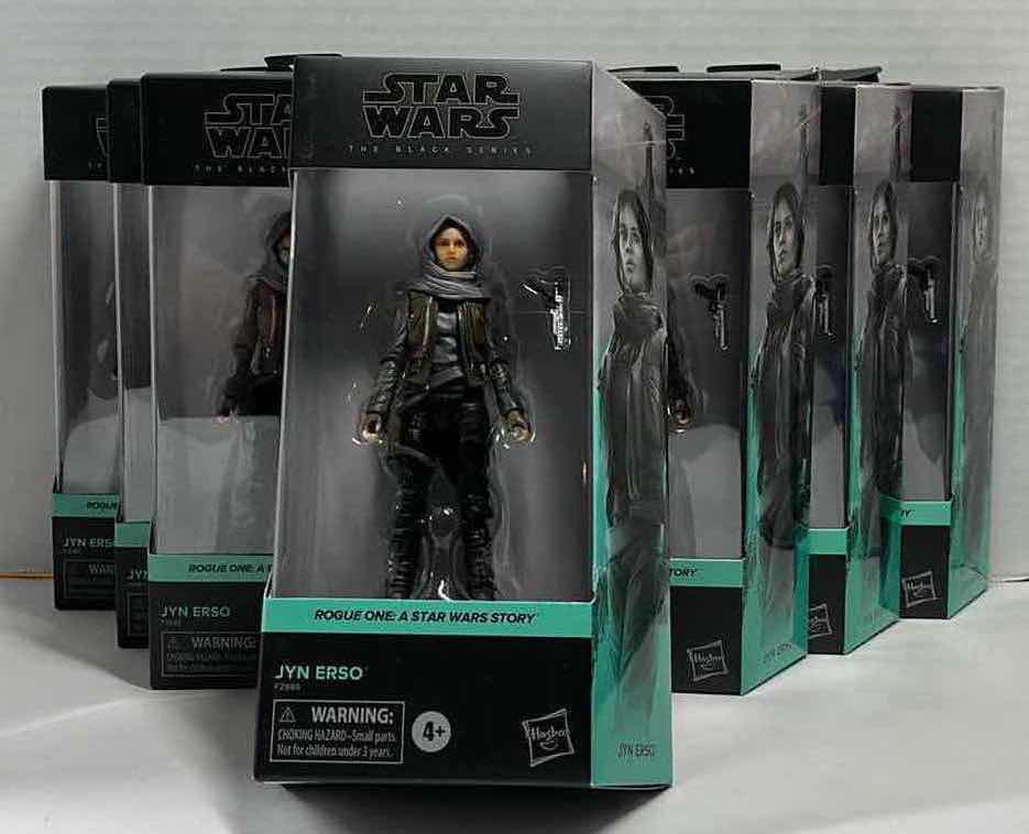Photo 1 of NEW STAR WARS BLACK SERIES 7-PACK ACTION FIGURE,  JYN ERSO