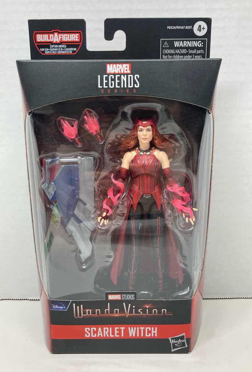 Photo 1 of NEW MARVEL LEGEND SERIES WANDA VISION ACTION FIGURE, SCARLET WITCH