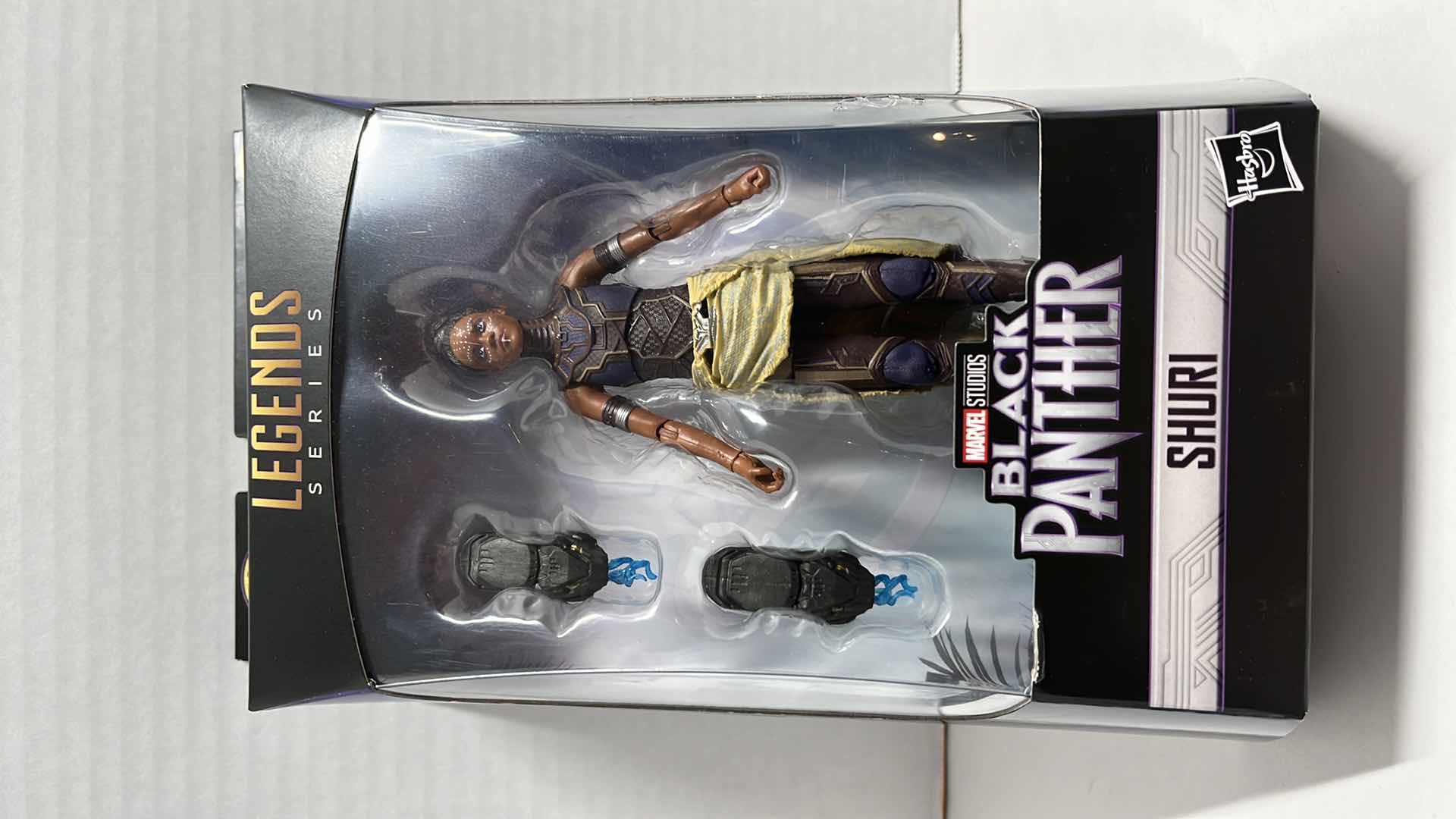 Photo 2 of NEW MARVEL LEGENDS SERIES BLACK PANTHER 5-PACK ACTION FIGURE, SHURI