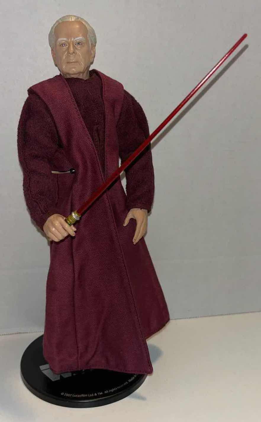 Photo 1 of SIDESHOW COLLECTIBLES STAR WARS LORDS OF THE SITH CHANCELLOR PALPATINE 1/6TH SCALE 12” FIGURE & ACCESSORIES (2007)