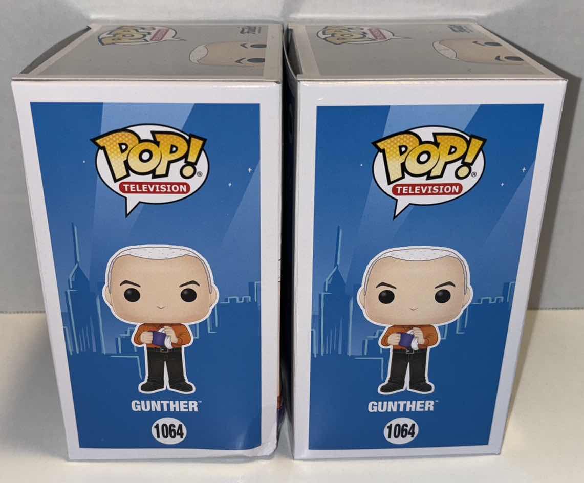Photo 2 of NEW FUNKO POP! TELEVISION FRIENDS VINYL FIGURES 2-PACK,  #1064 GUNTHER