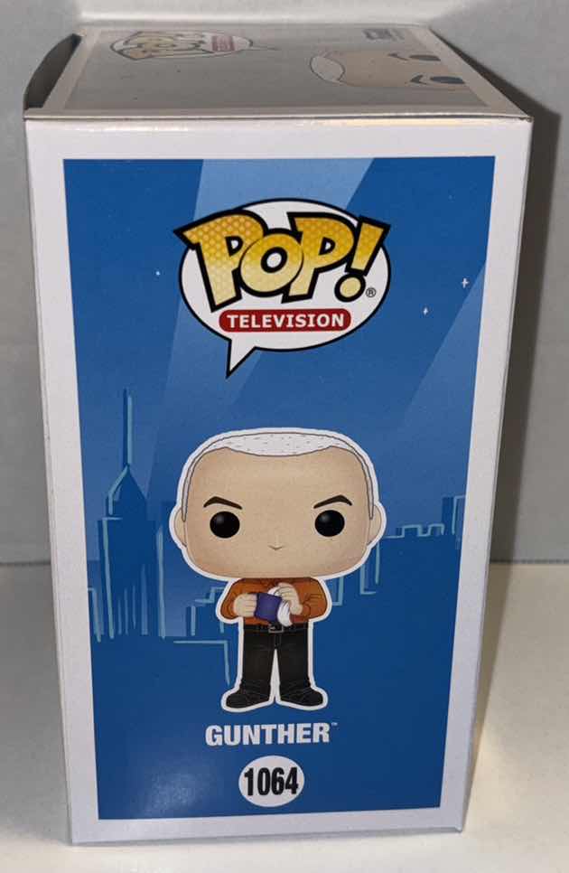 Photo 2 of NEW FUNKO POP! TELEVISION FRIENDS VINYL FIGURE,  #1064 GUNTHER