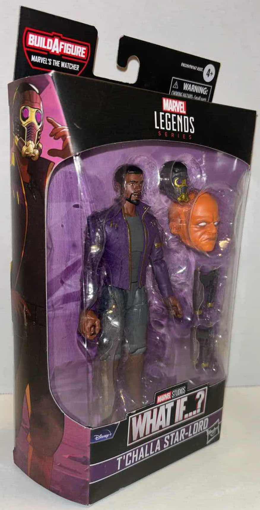 Photo 1 of NEW HASBRO MARVEL LEGENDS SERIES WHAT IF…? ACTION FIGURE & ACCESSORIES, “T’CHALLA STAR-LORD”