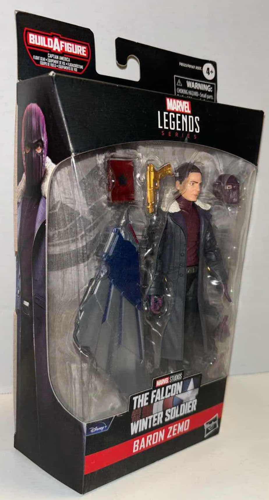 Photo 1 of NEW HASBRO MARVEL LEGENDS SERIES ACTION FIGURE & ACCESSORIES, THE FALCON AND THE WINTER SOLDIER “BARON ZEMO”