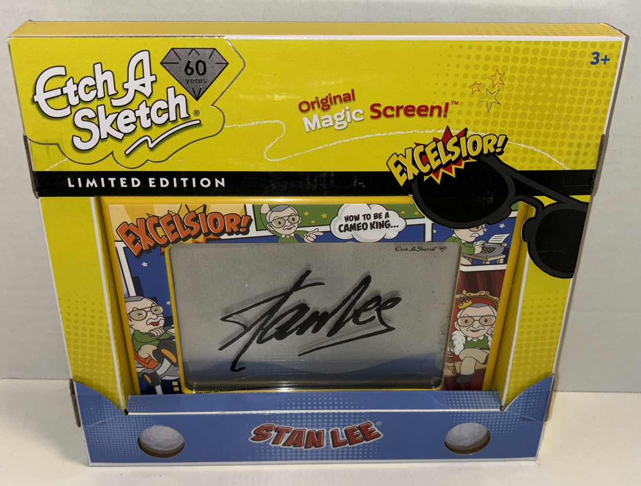 Photo 1 of NEW SPINMASTER ETCH A SKETCH 60 YEARS “STAN LEE” LIMITED EDITION