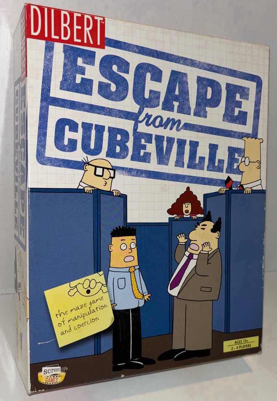 Photo 1 of SCREENLIFE GAMES DILBERT ESCAPE FROM CUBEVILLE BOARD GAME