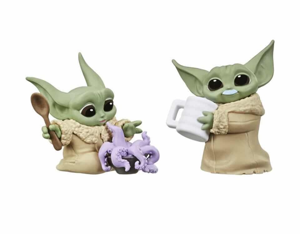 Photo 1 of NEW STAR WARS THE BOUNTY COLLECTION SERIES 3 THE CHILD POSED COLLECTIBLE 2-PACK FIGURES, “TENTACLE SURPRISE” & “BLUE MILK MUSTACHE”