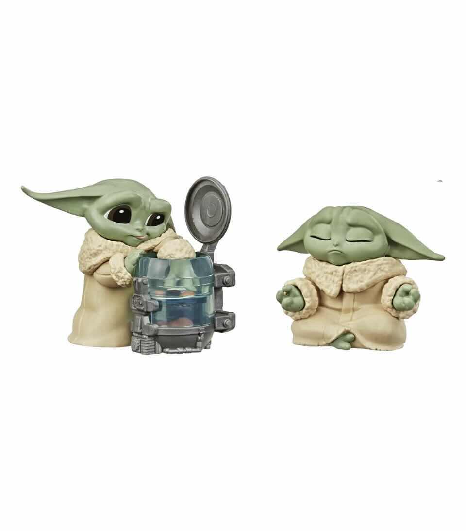Photo 1 of NEW STAR WARS THE BOUNTY COLLECTION SERIES 3 THE CHILD POSED COLLECTIBLE 2-PACK FIGURES, “CURIOUS CHILD” & “MEDITATION”
