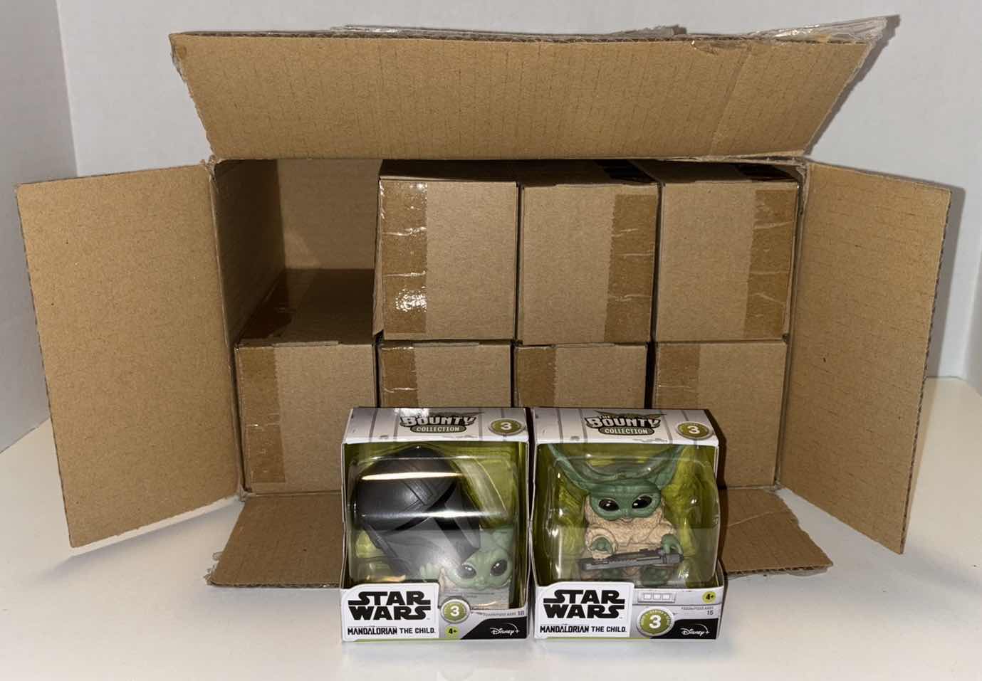 Photo 1 of NEW STAR WARS THE BOUNTY COLLECTION SERIES 3 THE CHILD POSED COLLECTIBLE 2-PACK FIGURES, “HELMET PEEKING” & “DATAPAD TABLET” (CASE OF 8)