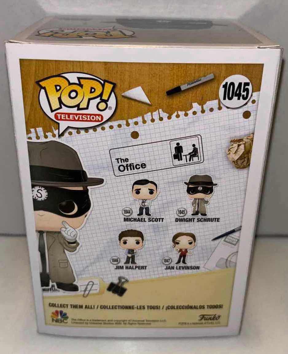 Photo 3 of NEW FUNKO POP! TELEVISION THE OFFICE VINYL FIGURE, #1045 DWIGHT SCHRUTE AS SCRANTON STRANGLER