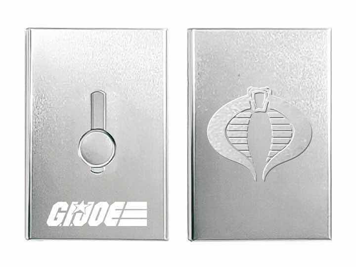 Photo 1 of NEW 2-PACK G.I. JOE X COBRA CARD HOLDER
