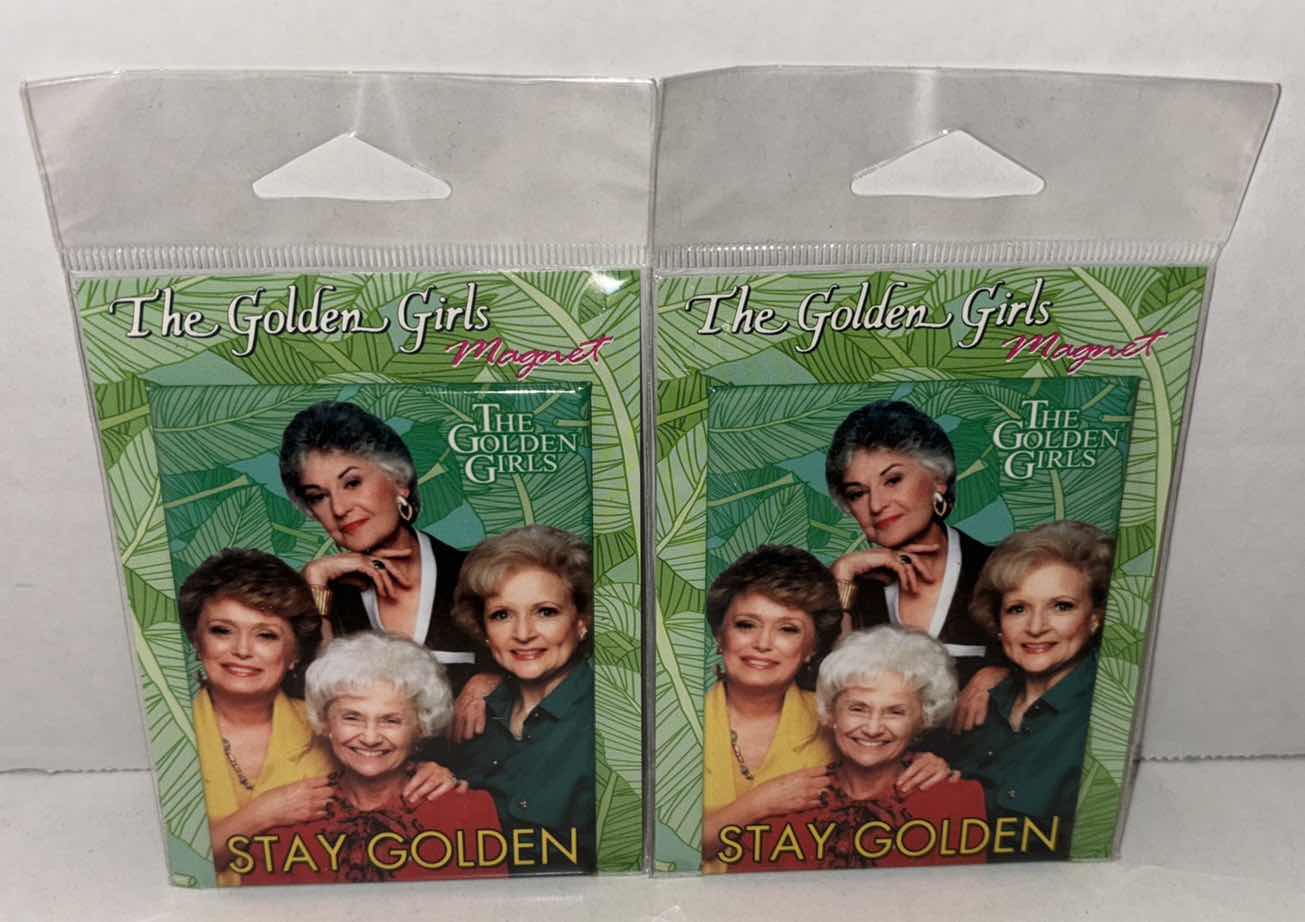 Photo 3 of NEW ATA-BOY THE GOLDEN GIRLS MAGNETS (4) & SET OF MAGNETIC BOOKMARKS