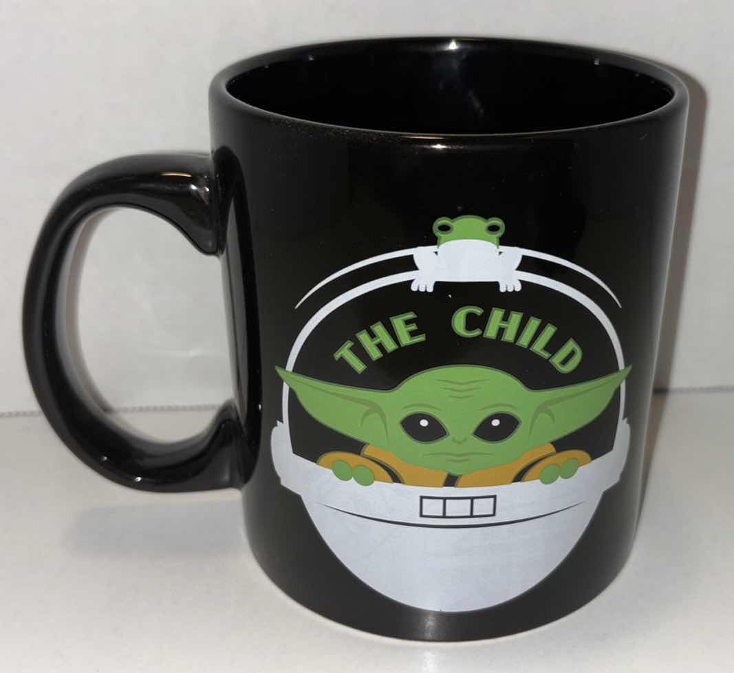 Photo 1 of NEW STAR WARS “THE CHILD” BLACK 20 OZ CERAMIC MUG (1)