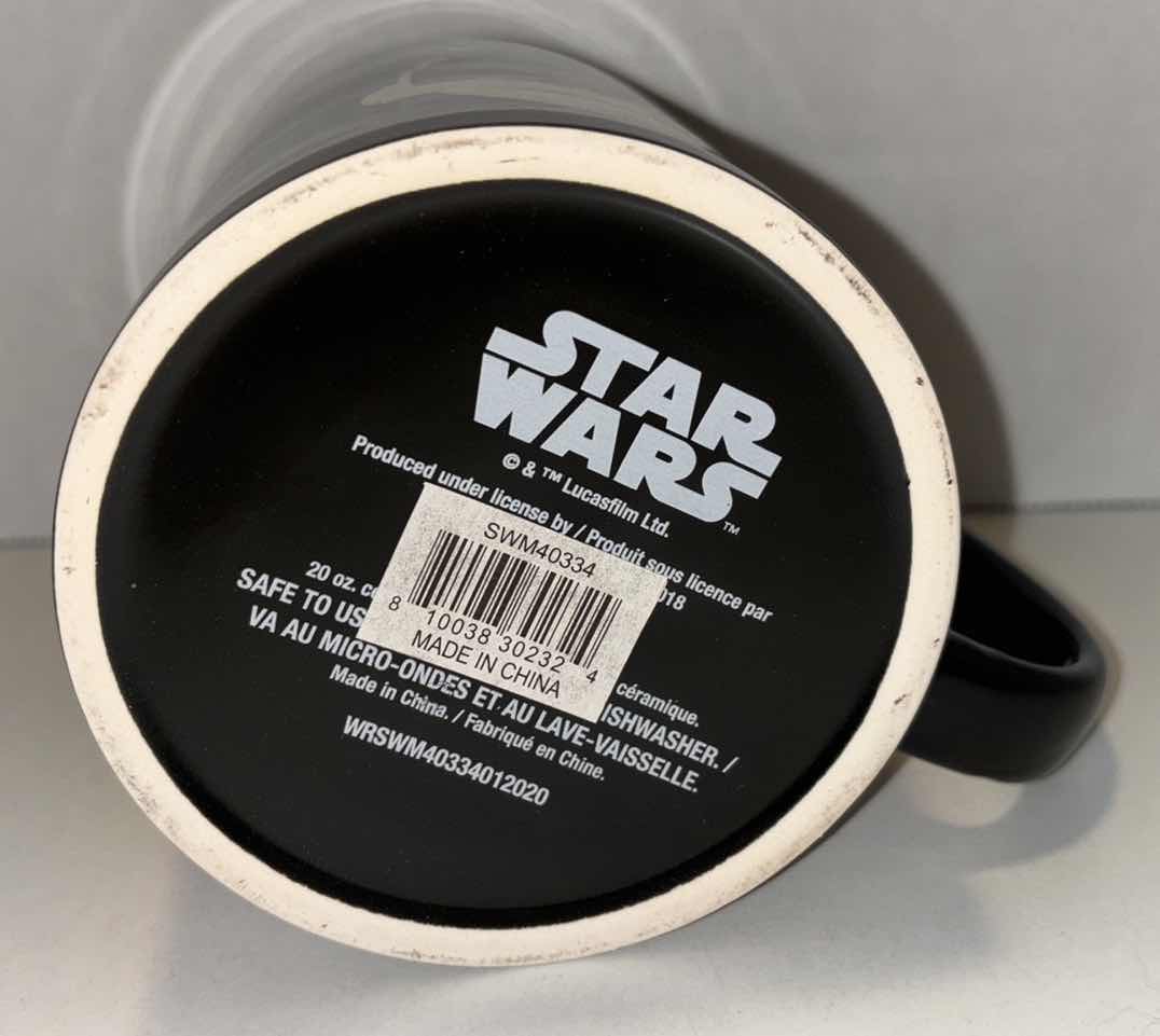 Photo 3 of NEW STAR WARS “THE CHILD” BLACK 20 OZ CERAMIC MUG (1)