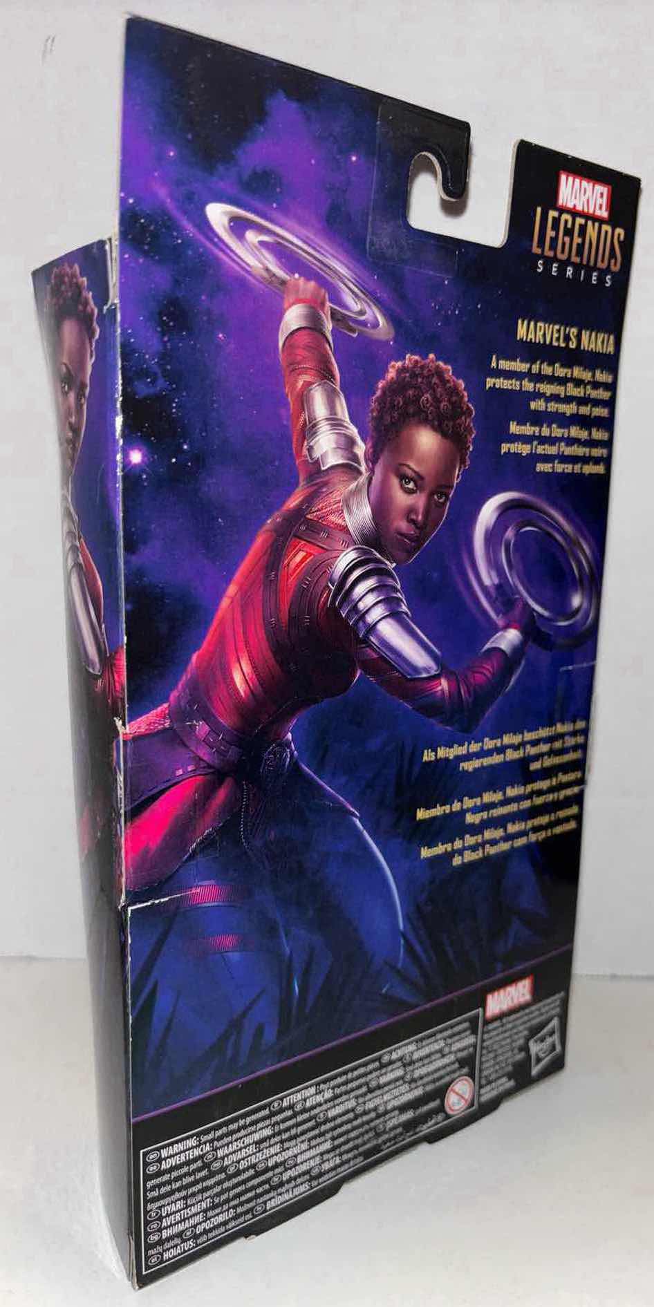 Photo 3 of NEW 2-PACK HASBRO MARVEL STUDIOS LEGACY COLLECTION LEGENDS SERIES BLACK PANTHER ACTION FIGURE & ACCESSORIES, “MARVEL’S NAKIA” & “SHURI”