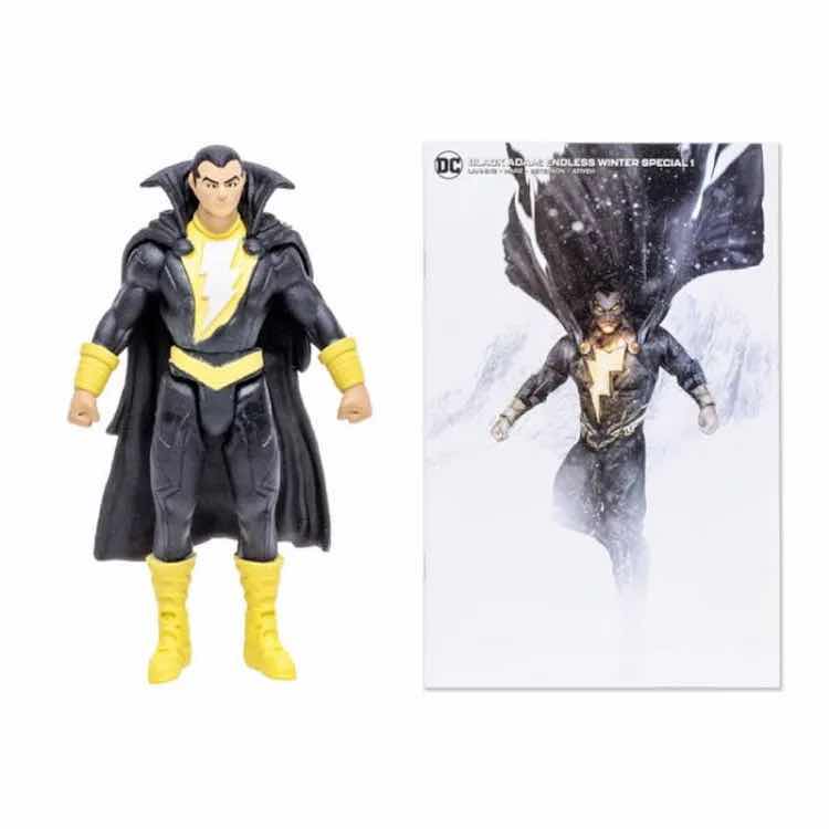 Photo 2 of NEW MCFARLANE TOYS DC DIRECT PAGE PUNCHERS 3” ACTION FIGURE & ENGLISH COMIC BOOK, “BLACK ADAM” & “BLACK ADAM: ENDLESS WINTER SPECIAL 1” COMIC BOOK (1)