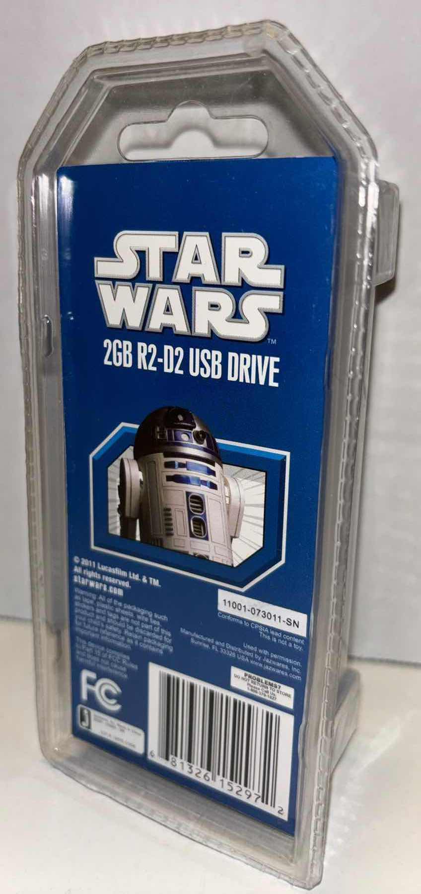 Photo 2 of NEW 2011 JAZWARES STAR WARS TOYS R US EXCLUSIVE R2-D2 USB DRIVE (2GB)