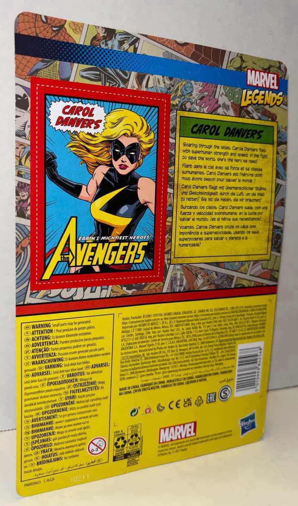 Photo 2 of NEW HASBRO KENNER MARVEL LEGENDS 3.75” ACTION FIGURE, THE AVENGERS “CAROL DANVERS”