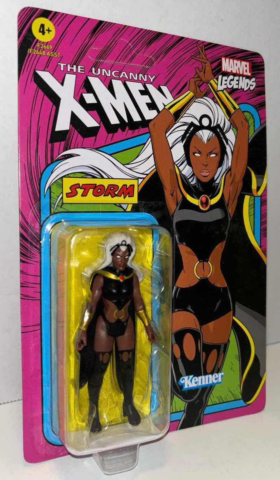 Photo 1 of NEW HASBRO KENNER MARVEL LEGENDS 3.75” ACTION FIGURE, THE UNCANNY X-MEN “STORM”