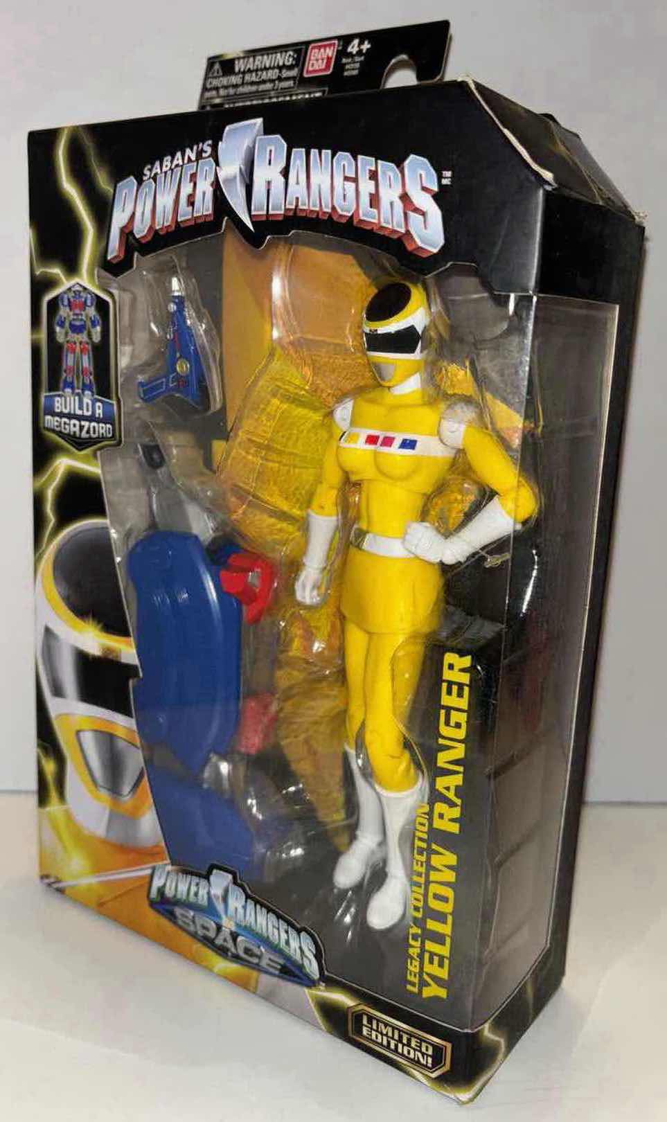 Photo 1 of NEW POWER RANGERS IN SPACE LIMITED EDITION “LEGACY COLLECTION YELLOW RANGER” ACTION FIGURE 
