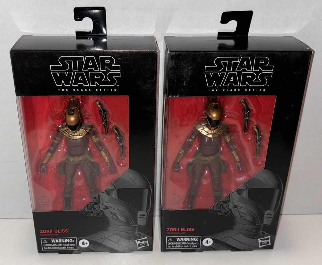 Photo 1 of NEW 2-PACK HASBRO STAR WARS THE BLACK SERIES ACTION FIGURE & ACCESSORIES, #103 “ZORII BLISS”