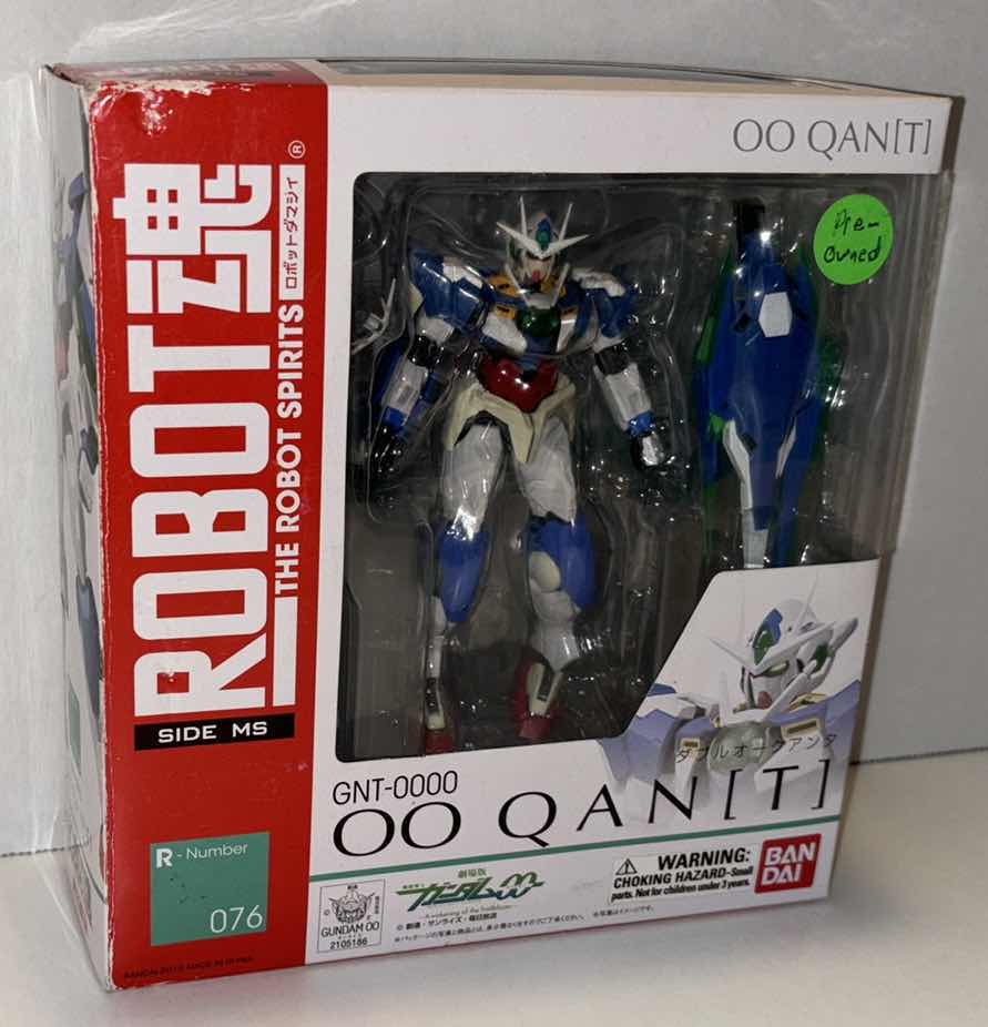 Photo 1 of PRE-OWNED BANDAI THE ROBOT SPIRITS SIDE MS OO QAN [T] ACTION FIGURE (GNT-0000)
