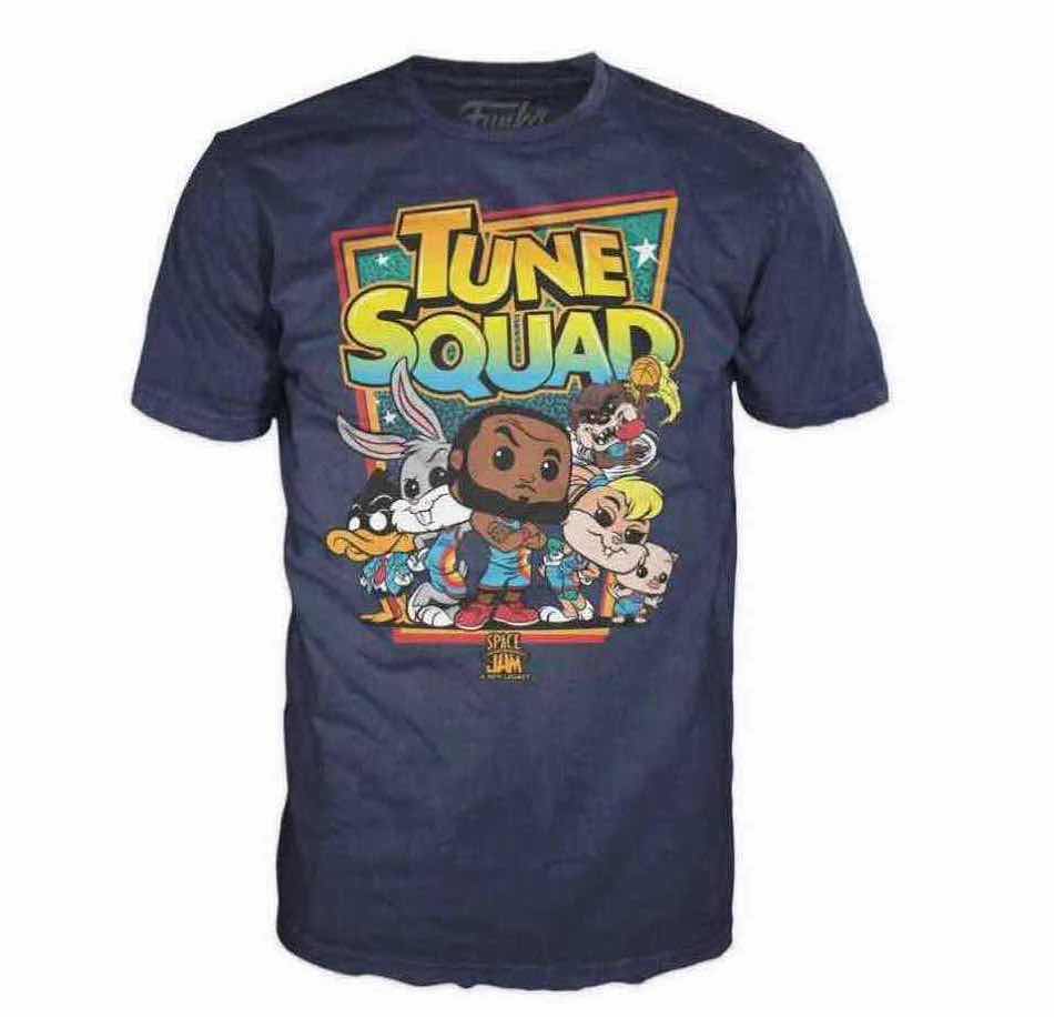 Photo 1 of NEW FUNKO LEBRON JAMES & THE LUNEY TUNES SPACE JAM A NEW LEGACY TUNE SQUAD UNISEX T-SHIRT (SIZE XL)