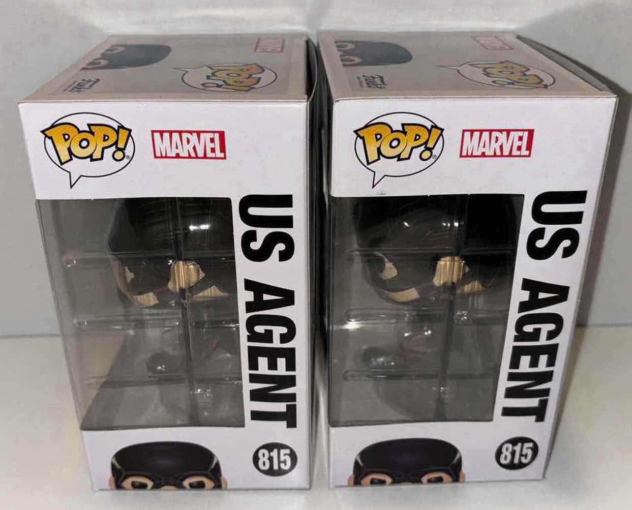 Photo 3 of NEW 2-PACK FUNKO POP! MARVEL STUDIOS VINYL FIGURE, THE FALCON AND THE WINTER SOLDIER #815 US AGENT