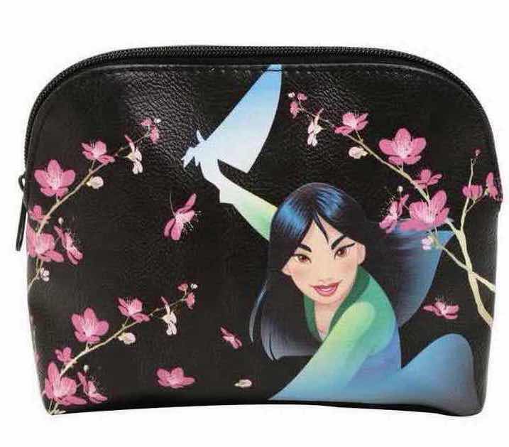 Photo 1 of NEW LOUNGEFLY MULAN 8” X 6” ZIPPERED MAKEUP BAG