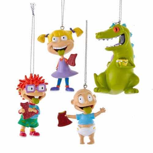 Photo 1 of NEW KURT S. ADLER RUGRATS BLOW-MOLD ORNAMENTS 4-PACK