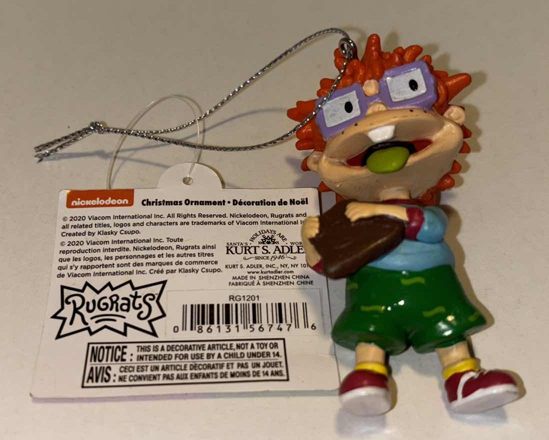 Photo 2 of NEW KURT S. ADLER RUGRATS BLOW-MOLD ORNAMENTS 5-PACK