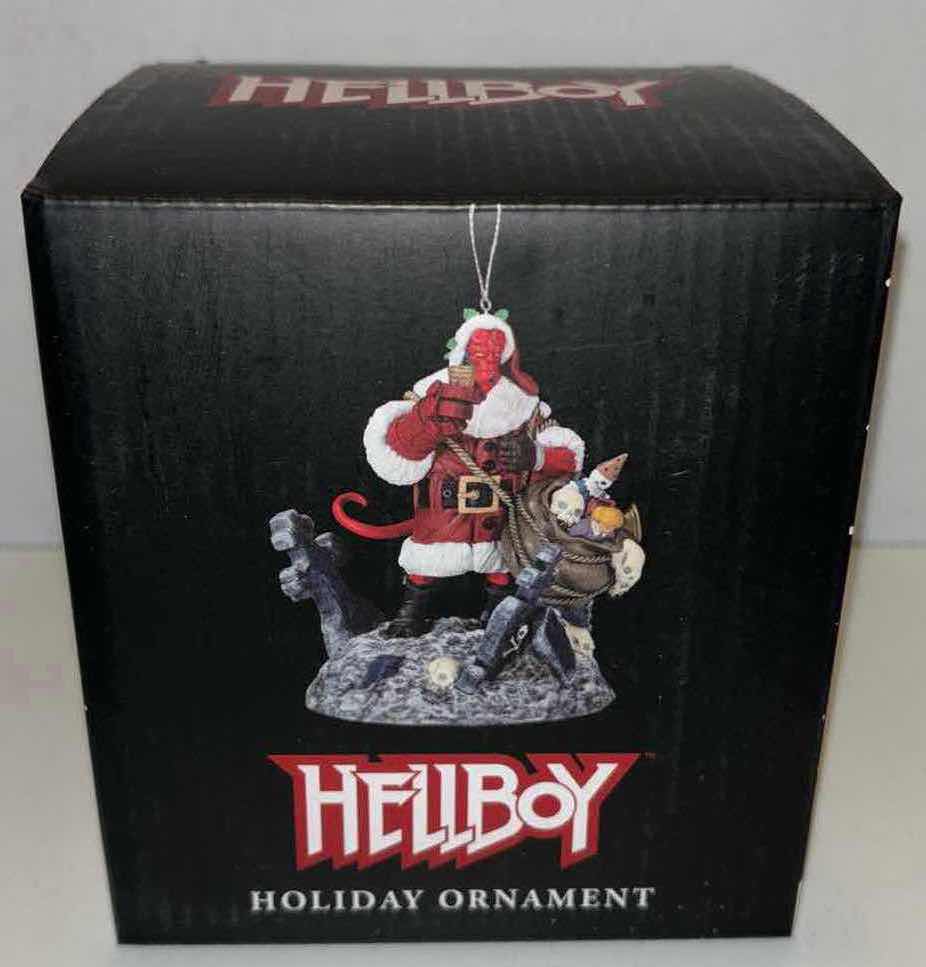 Photo 2 of NEW DARK HORSE DELUXE 3.75” POLYRESIN HELLBOY HOLIDAY ORNAMENT