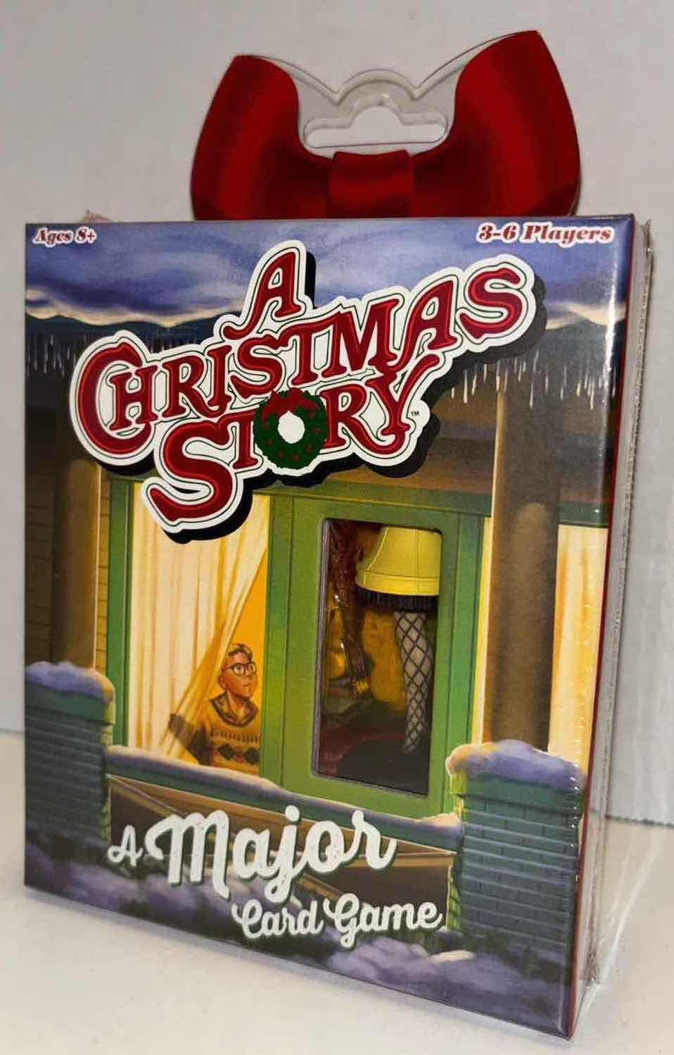 Photo 2 of NEW FUNKO GAMES A CHRISTMAS STORY “A MAJOR CARD GAME” & NECA A CHRISTMAS STORY LEG LAMP TALKING KEYCHAIN (2)