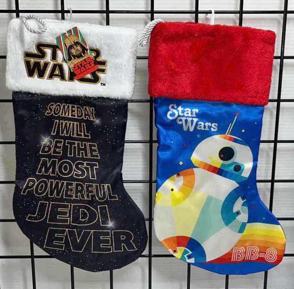 Photo 1 of BRAND NEW STAR WARS CHRISTMAS STOCKING (2)