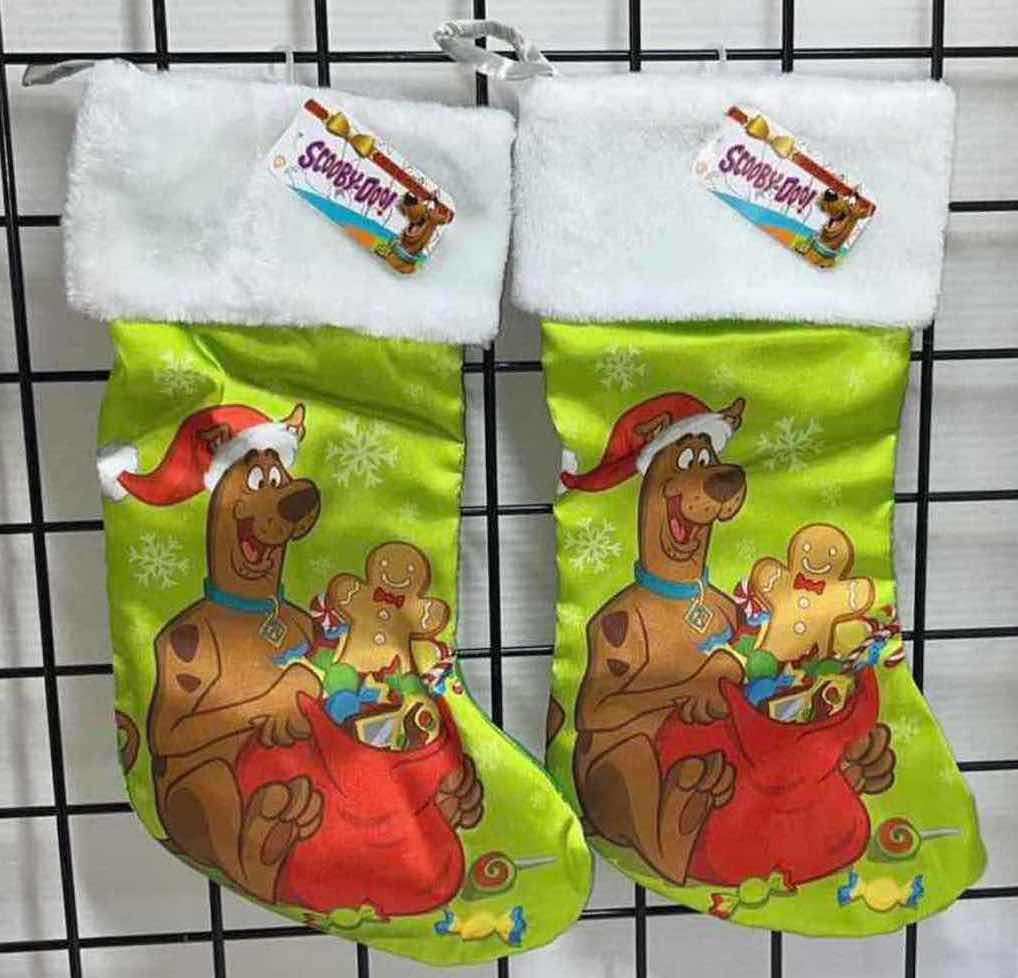 Photo 1 of BRAND NEW KURT S ADLER SCOOBY-DOO CHRISTMAS STOCKING (2)