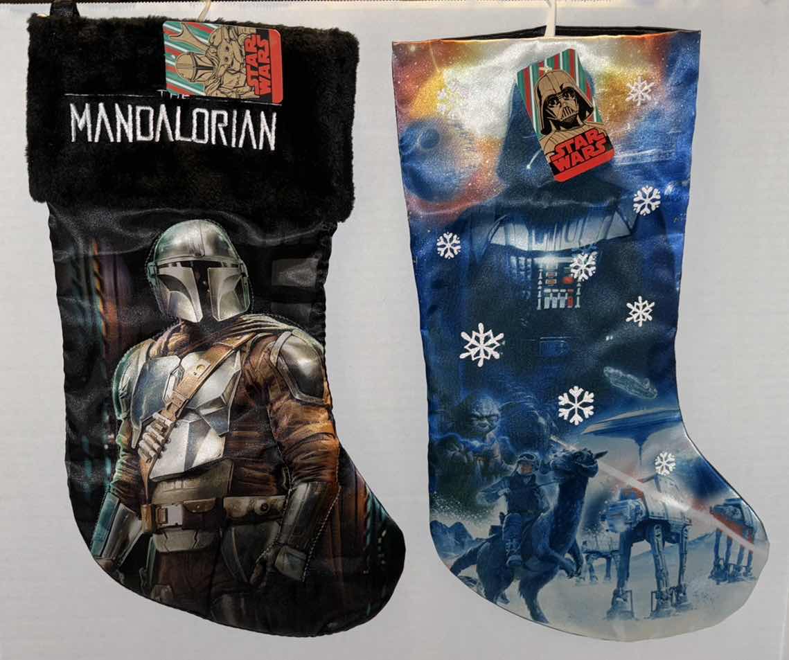 Photo 1 of BRAND NEW STAR WARS/THE MANDALORIAN CHRISTMAS STOCKING (2)