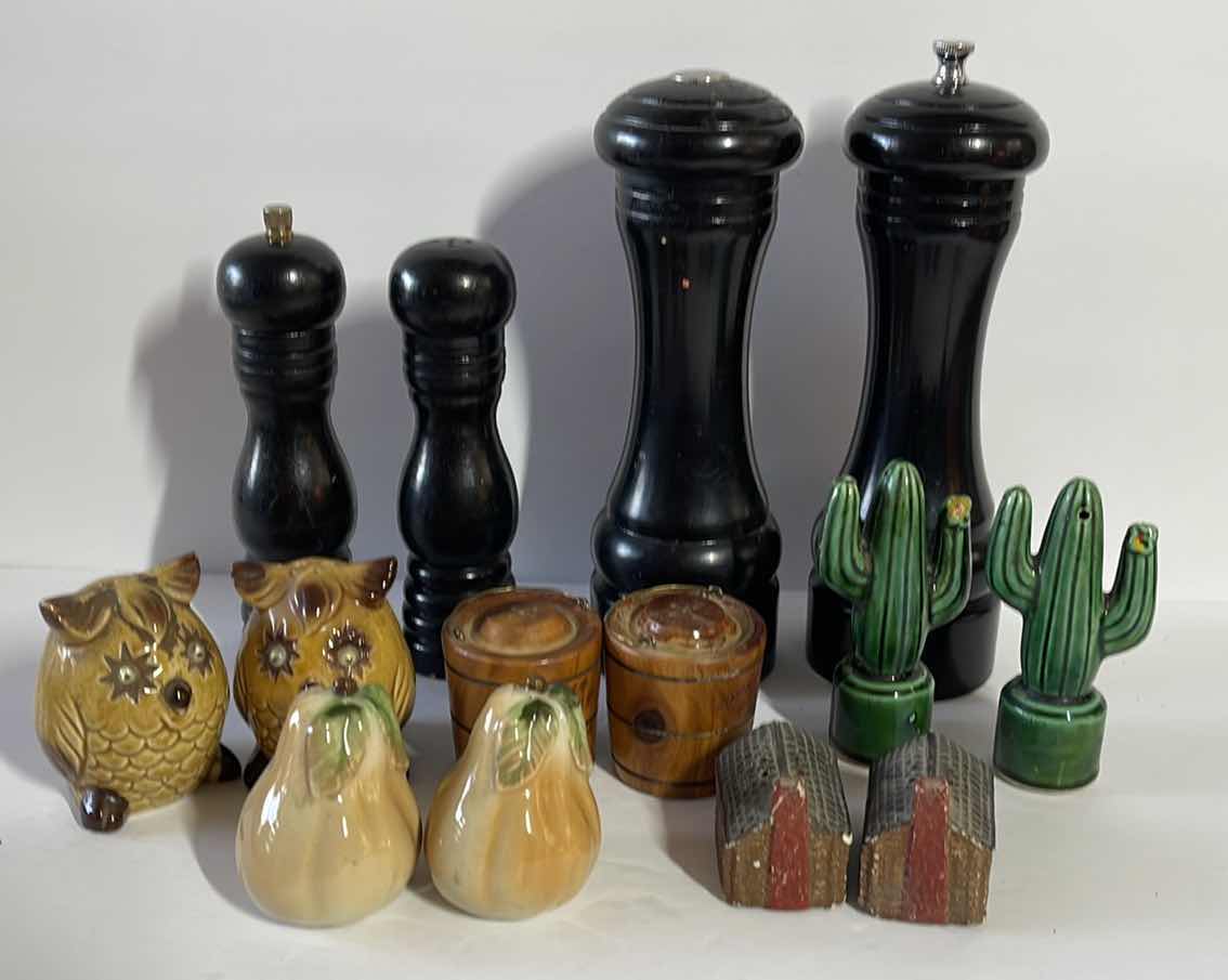 Photo 1 of VINTAGE COLLECTION OF SALT AND PEPPER SHAKERS